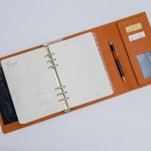 Leather Planner & Pen