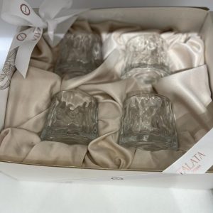 Whiskey Glass Set of 4 - Spinner