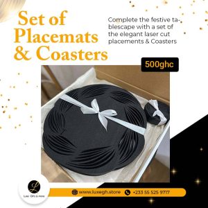 A Set of Placemats and Coasters