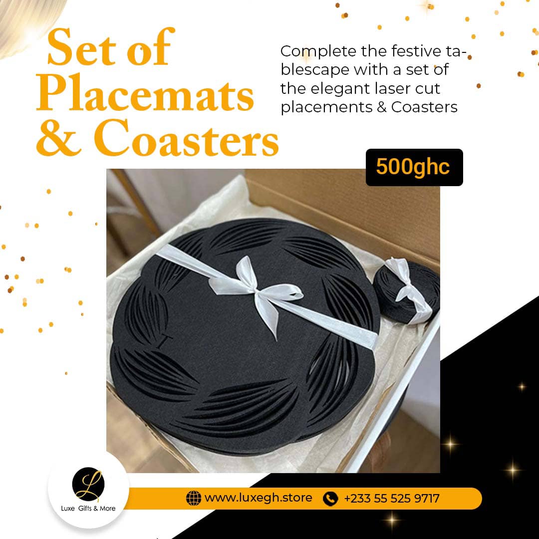 image of A Set of Placemats and Coasters